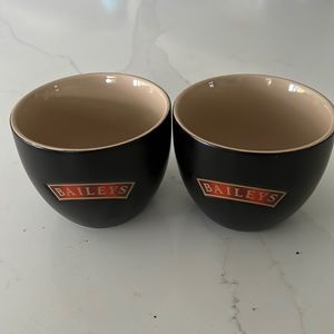 Pair of Baileys Irish Cream Ceramic Cups (2)